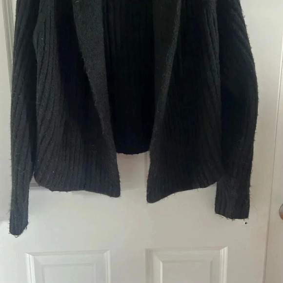 Prologue Black Short Size S Cardigan Open Front - Picture 4 of 9